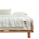 Japanese Quilts – Summer Pure White Cotton Duvets for Double Couple Beds | Queen Size Cold Comforter