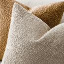 Natural Tone Textured Boucle Cushion Covers