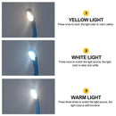 USB Rechargeable Mini LED Book Light – Adjustable Brightness & 3 Color Modes for Reading and Travel