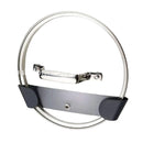 Wall-Mounted Self-Adhesive Pot Lid Rack - Kitchen Storage Holder for Pot Covers and Organizers
