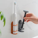 Space-Saving Metal Wall-Mounted Toothbrush Holder