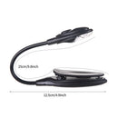 USB Rechargeable Mini LED Book Light – Adjustable Brightness & 3 Color Modes for Reading and Travel