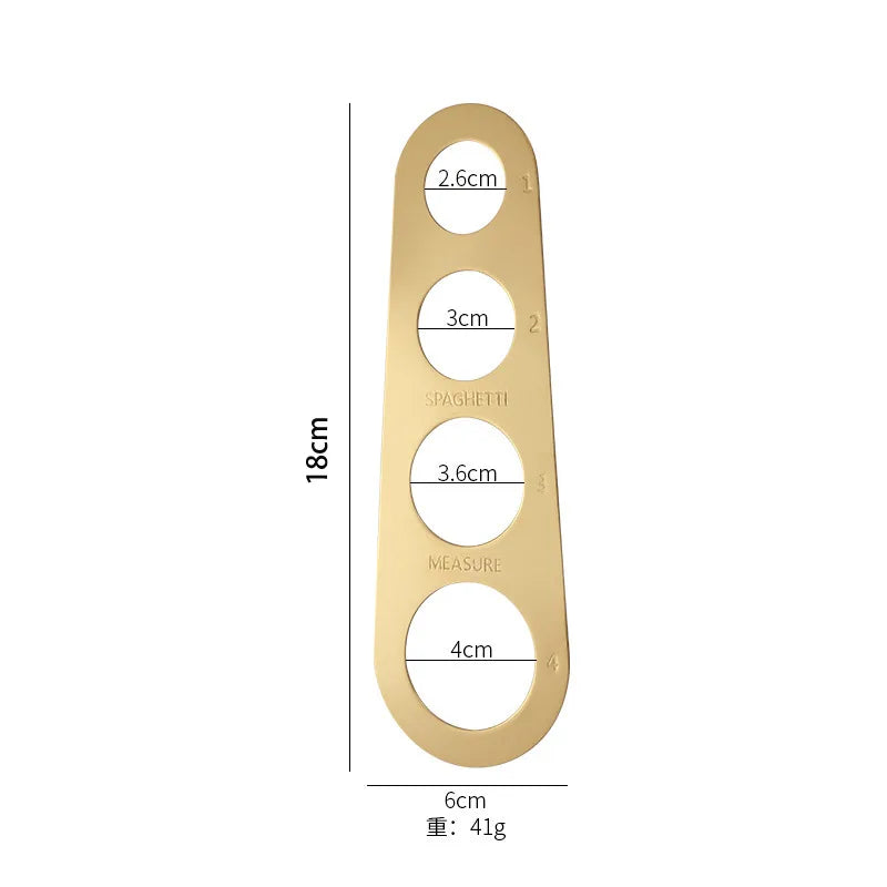 Stainless Steel Spaghetti Measurer – Perfect Pasta Portions Every Time