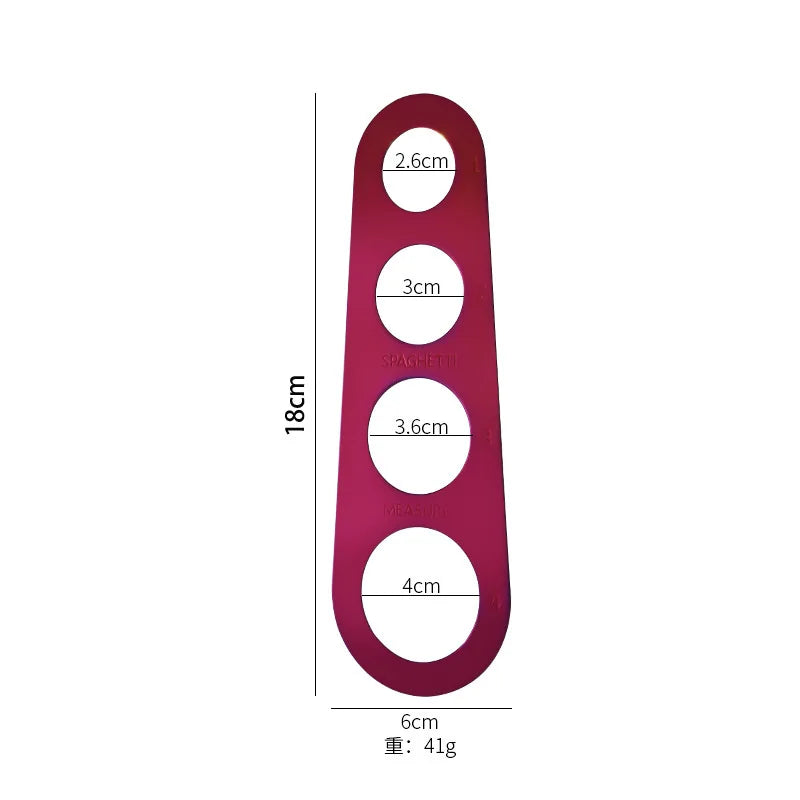Stainless Steel Spaghetti Measurer – Perfect Pasta Portions Every Time