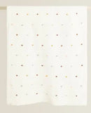 Neutral Knitted Bobble Blanket, Small