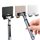 Space-Saving Razor Holder  |  No-Screw No-Nail