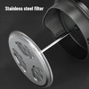 Elegant Lattice Design French Press Coffee Maker 1000ml
