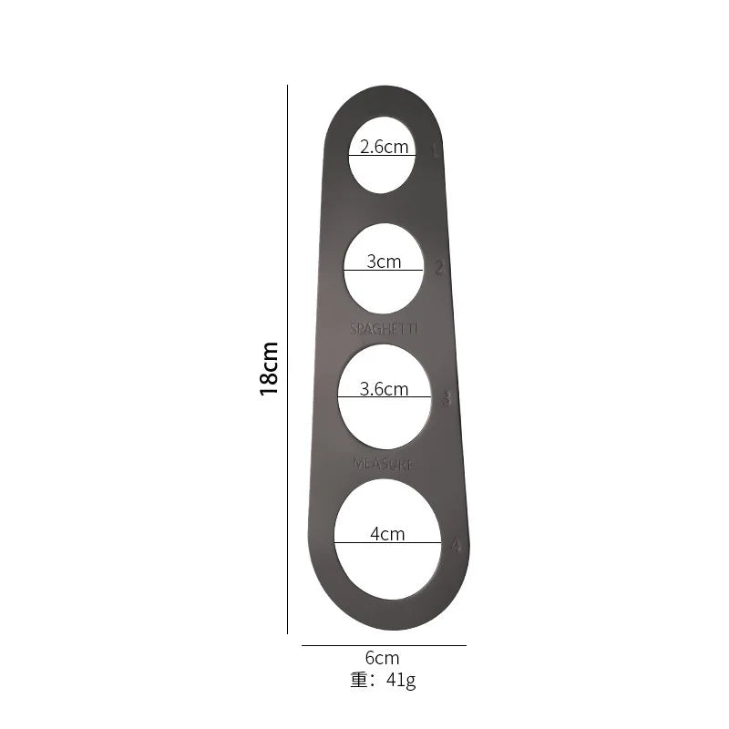Stainless Steel Spaghetti Measurer – Perfect Pasta Portions Every Time