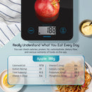 Bluetooth Kitchen Scale - High-Precision Digital Food Scale for Baking and Cooking