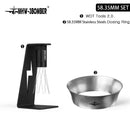 Adjustable Espresso Distribution Tool | Needle Coffee Stirrer with Magnetic Stand