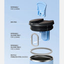 Stylish Stainless Steel Insulated Travel Tumbler | 600ml or 750ml Capacity