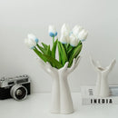 Ceramic Hand Arm Palm Vase | Flower Arrangement | Porcelain Handicraft Ornaments for Home Decoration