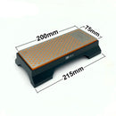 TAIDEA Double-Sided Diamond Grindstone – 600/1000 Grit Professional Knife Sharpening System