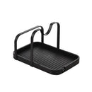 Pot Lid and Utensil Stand with Drip Tray | Space-Saving Storage While Cooking