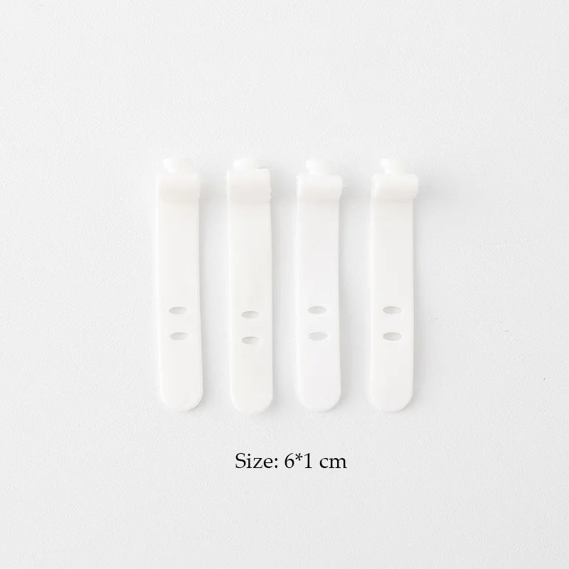 Cute Modern Cable Organizer Clips for Home Office Desktop and Home Decor