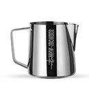 Milk Frothing Jug – 500/600ml Stainless Steel Latte Art Steamer Cup for Espresso