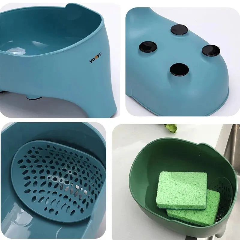 Elephant Drain Basket - Multi-purpose Kitchen Storage and Drain Basket for Fruits and Vegetables