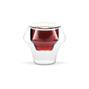Double Wall Glass Espresso Cups – Anti-scald Reusable Coffee, Tea, and Wine Cups