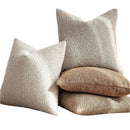 Natural Tone Textured Boucle Cushion Covers
