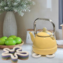 Set of 4 Heat-Resistant Silicone Mats | Use as Coasters, Trivets, Place Mats