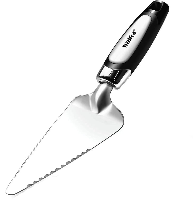 WALFOS Stainless Steel Serrated Edge Cake Server & Cutter