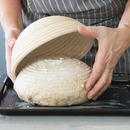 Natural Rattan Bread Proofing Basket With Linen Liner | Banneton for Artisan Bread at Home