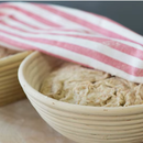 Natural Rattan Bread Proofing Basket With Linen Liner | Banneton for Artisan Bread at Home