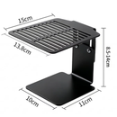 Adjustable Height Coffee Weighing Rack | Electronic Scale Stand for Baristas