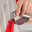 Rocker Style Stainless Steel Manual Garlic Crusher Press