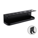 Wall Mounted Hairdryer Holder Storage Shelf