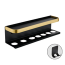 Wall Mounted Hairdryer Holder Storage Shelf