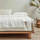 Summer-Weight Pure White Cotton Duvet | Japanese Style Quilt