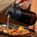 2-in-1 Light-Blocking Brown Olive Oil Dispenser Bottle | Spray and Pour Oil with this Multi-Purpose Kitchen Oil Bottle