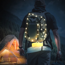Portable LED String Lights for Outdoors, Camping, Parties |  Waterproof, Smart APP, Rechargeable, Colour Changing